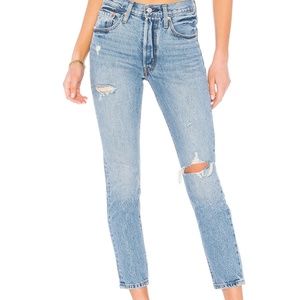 LEVI'S 501 SKINNY JEANS SZ 26